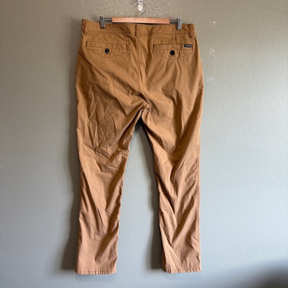 Prana McClee Straight Fit Khaki Pants Men's size 38 - Picture 4 of 7